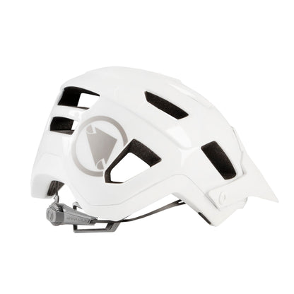 Endura Men's Hummvee Plus MIPS? Helmet | Cycling Protection | Adjustable Fit, White, L-XL