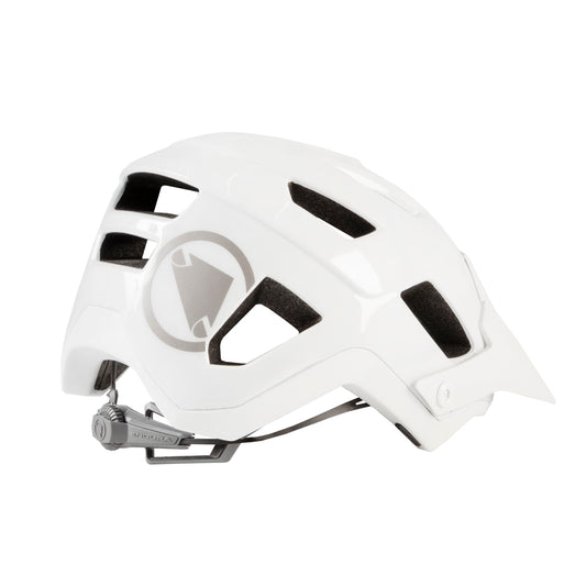 Endura Men's Hummvee Plus MIPS? Helmet | Cycling Protection | Adjustable Fit, White, M-L