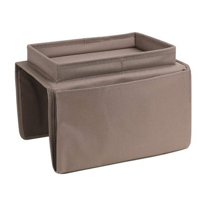 FakeFace Armchair Caddy with Cup Holder & 6 Pockets - TV Remote Control Storage Arm Tidy for Armchairs & Couch Chairs