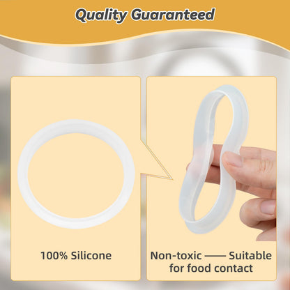 Hibbent Silicone Kitchen Sink Drain Gasket - Standard Size (1 Pack)