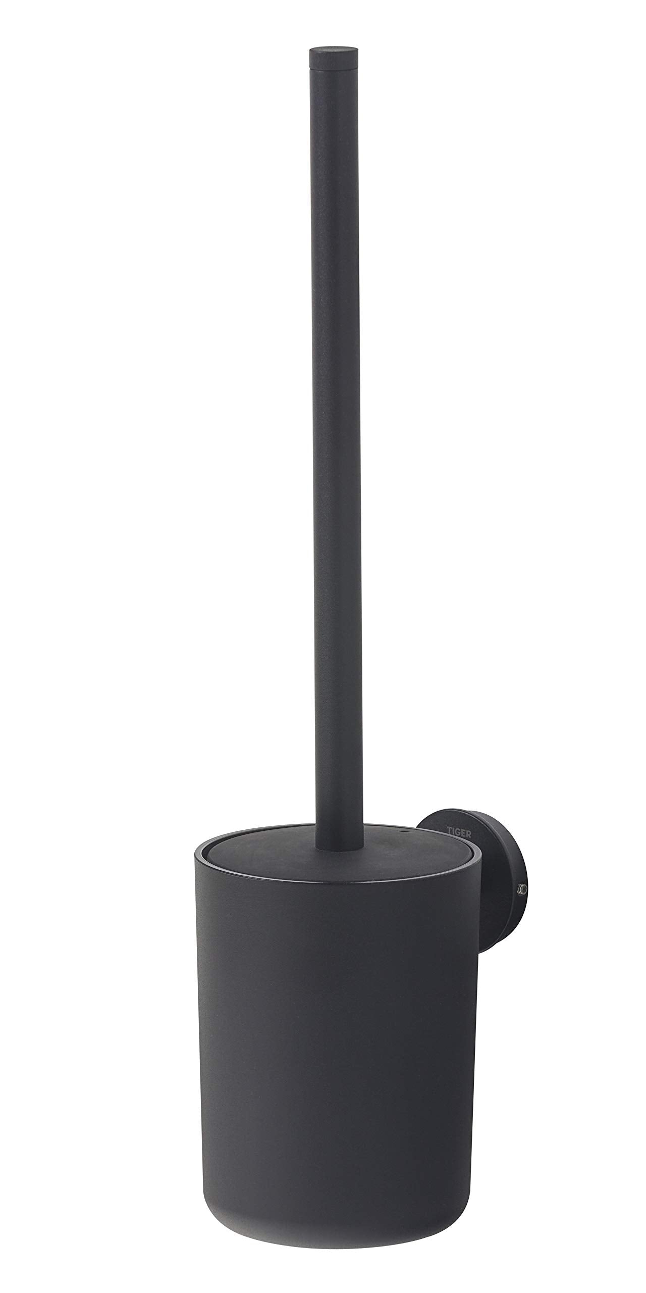 Tiger Urban Toilet Brush and Holder, Stainless Steel, Black, 9.5 x 38.4 x 11.7 cm,1317330746