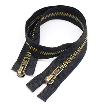 ByaHoGa 68 cm #8 Zip Metal 2 Way Separable Bronze (TW)