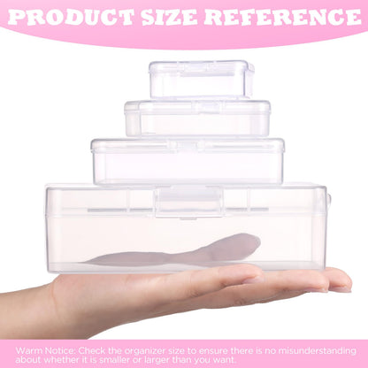 Funtopia Craft Organiser 59 Pack, 3-Tier Stackable Container Box with Lids