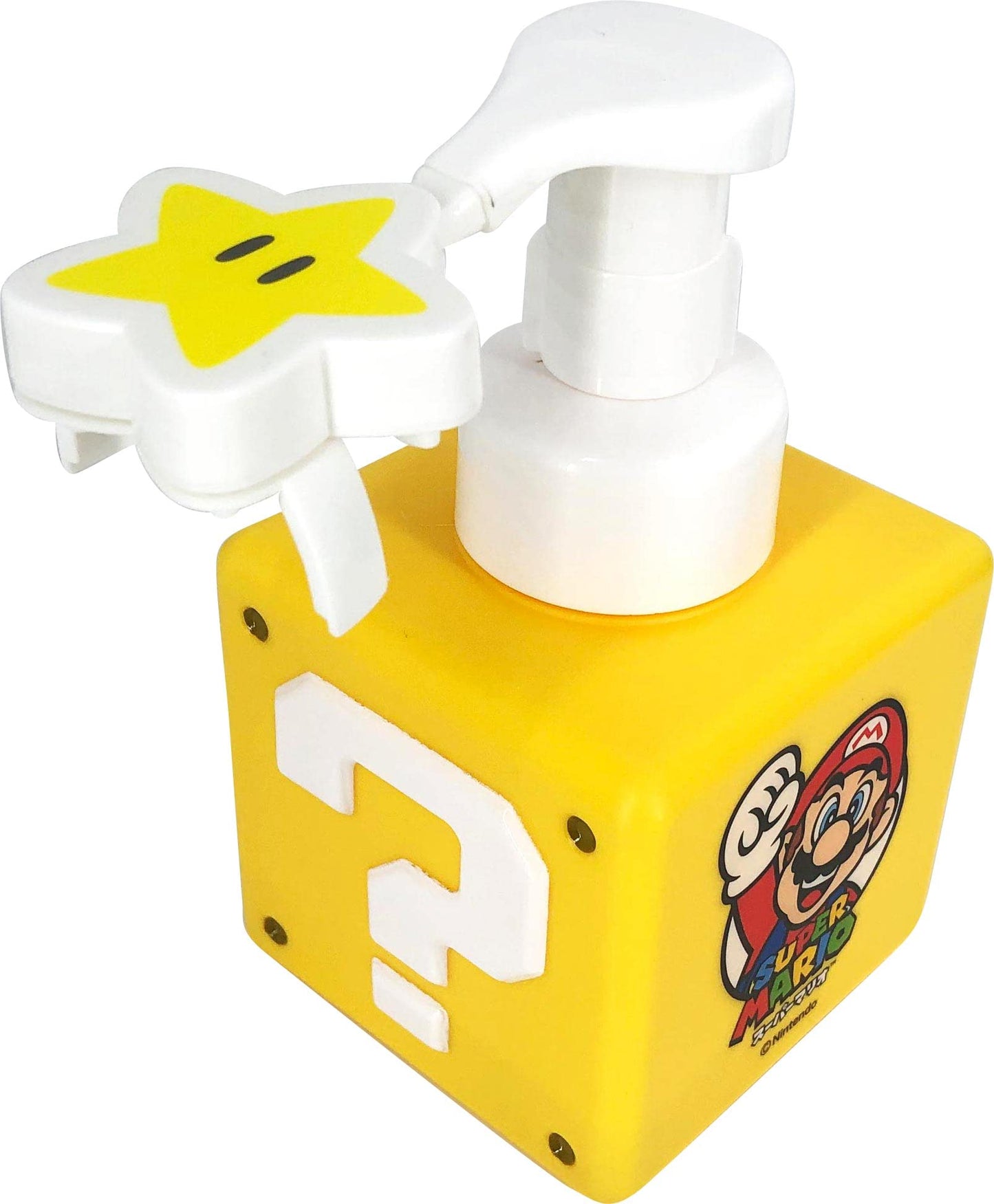 スーパーマリオ Super Mario Foaming Soap Dispenser 500ml Red Star Shape