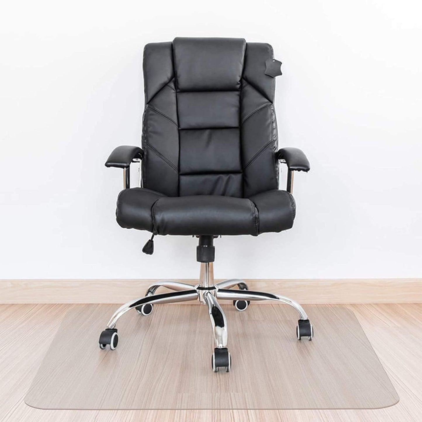 Kuyal Clear Chair Mat, Hard Floor Use, 120x150cm Transparent Office Home Floor protector mat Chair mats