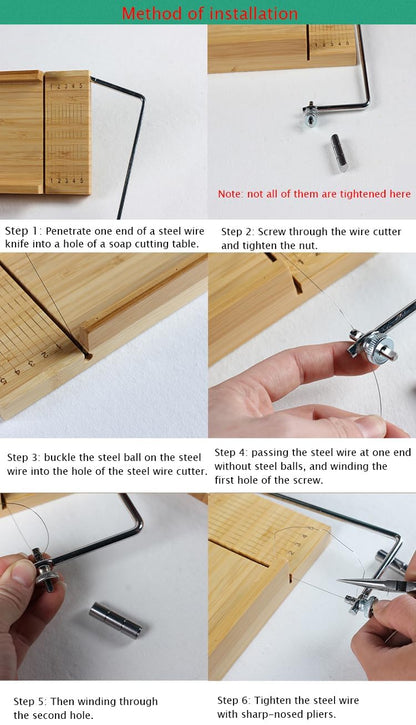 TEMU-SC Soap Moulds & Cutter - DIY Tools for Making Soap, Candles & Cakes
