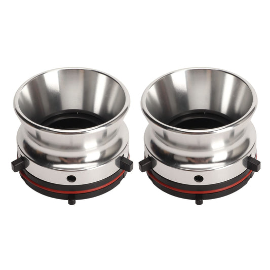 1 Pair NAB Hub Adapters, Aluminum Alloy 10 Inch Opener Universal Loading Device for Studer ReVox, for Akai, for Teac, for Reel to Reel Tape Recorders
