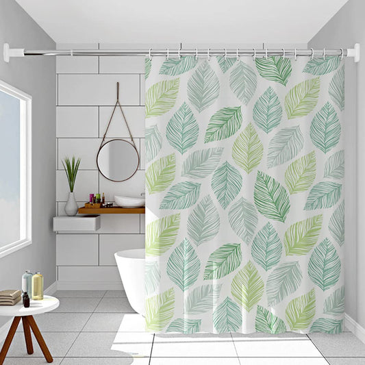 Vllcsla Shower Curtain 200/240 Drop, 200x200 Drop cm, PEVA Extra Long Wet Room Bathtub Curtain, Waterproof Longer Length Bathroom Curtains 180 to 240