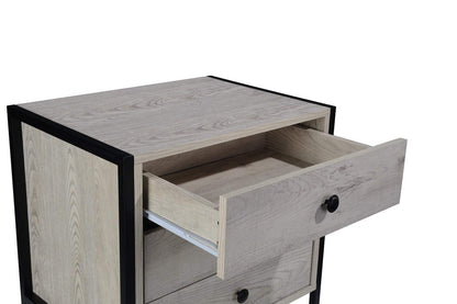 Timber Art Design UK Zahra 3 Drawer Chest Bedside Cabinet Storage Unit Nightstand Table Modern Furniture for Living Room, Bedroom