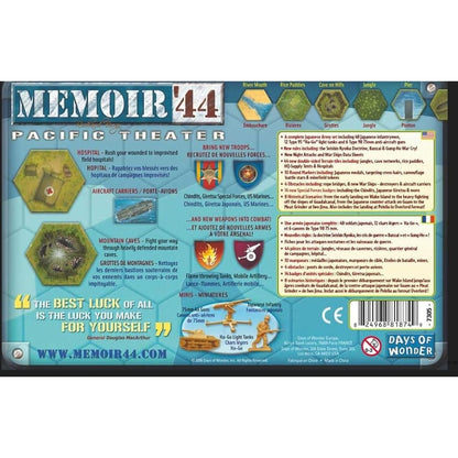 Days of Wonder Memoir 44 Pacific Theatre Pack Game