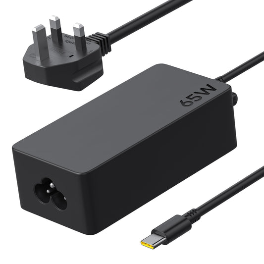 65W USB C Charger, Lenovo Laptop Charger for Lenovo ThinkPad X1 Carbon T14 T15 T480 T480s T490 T580 T590 E14 E15 E480 E580 E590 X13 X380 L13 L14 L15