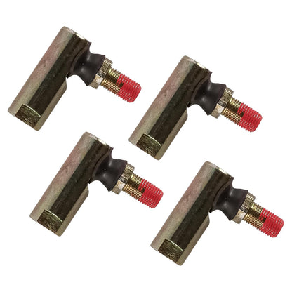Namvo 2pcs Steering Linkage Ball Joint Ends Tractor Ball Joints Lawn Mower Parts Replacement Female Thread 7/16in-20 RH Male Thread 3/8in-24 RH