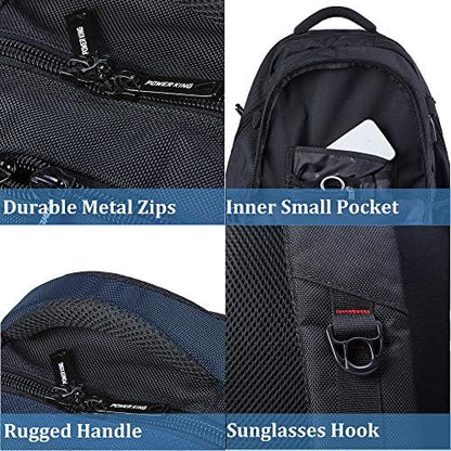 POWER KING Hiking Backpack 30L, Lightweight Casual Backpack for Men Women, Outdoor Travel Daypack for Camping Mountaineering Walking Cycling Climbing Sport