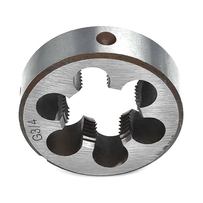 VOANZO G3/4 Thread Die Pipe Thread Die Threading Screw Die for Tap G3/4 Durable Threading Hand Tools Outer Diameter 55mm/2.17in Industrial Tool for
