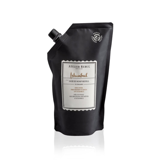ATELIER REBUL ISTANBUL HAND SOAP REFILL (500ml) - Exclusive & Fragrant Soap Refill - Natural