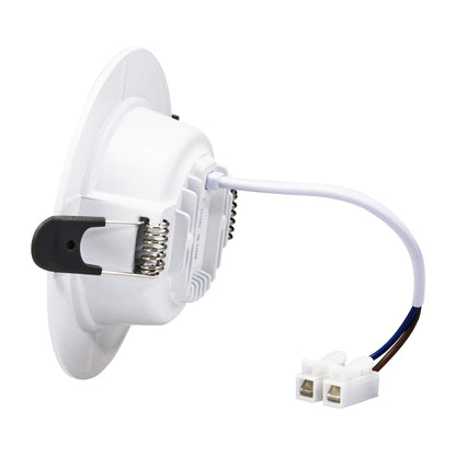 Tofisr LED recessed Ceiling Light, 7W Downlights 700LM Natural White Light 4500K, Round Aluminum Metal Spotlights 230V, Cut 75-95mm, for Living Room