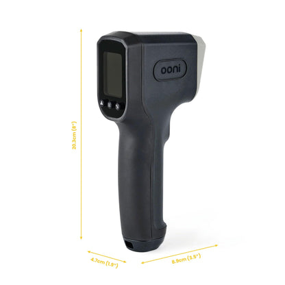 Ooni Digital Infrared Thermometer - Instant Read Digital IR Thermometer with LCD Display, Ideal for Indoor and Outdoor Cooking, BBQ and Pizza Oven