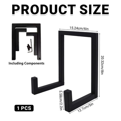 Lirynox Vinyl Record Holder Display Stand, 8 Inch Vinyl Record Storage Holders, Metal Album Frames Rack for Vinyl Records Lp Display Picture Plate