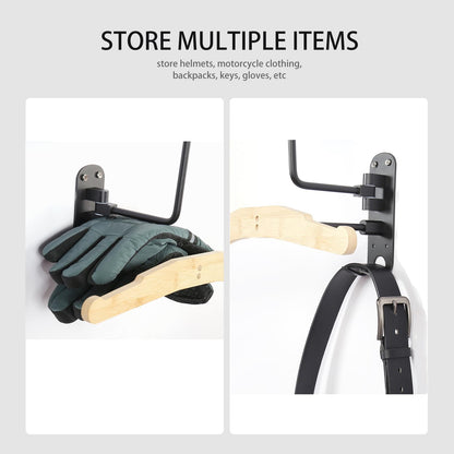 motofans Motorcycle Helmet Holder Wall Hanging Helmet Motorcycle Wall Hat Holder