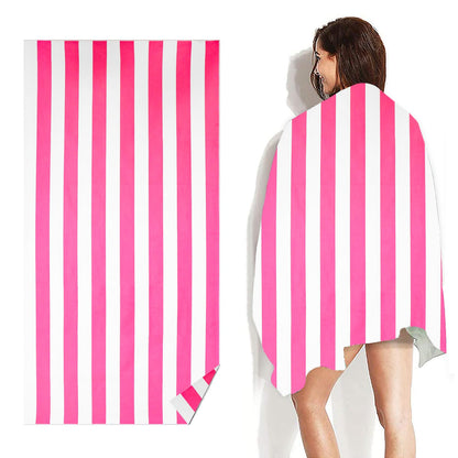 Vorvowry Microfibre Beach Towels for Adults Women Men Extra Large Lightweight Quick Dry Sand Free Travel Towel Double Sided Printing for Swim Sports