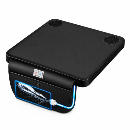 GOBRILLFUN Water-Cooled Seat Cushion Down to 27°C with Fan, USB/12V/24V