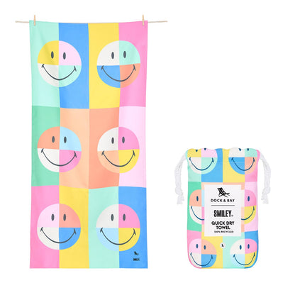 Dock & Bay Quick Dry Beach Towel - Calm, Large