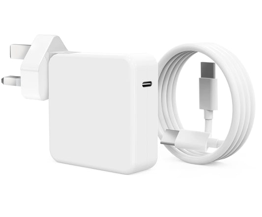 96W USB C Super Fast Charger Compatible with MacBook Pro 16, 15, 14, 13 inch, MacBooks Air, iPad Pro12.9, 11 inches with 2M USB C Power Cable