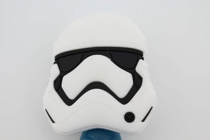 Finex 2 pcs Set Star Stormtrooper Head Toothbrush Holders with Suction Cup for Wall in Bathroom at Home Darth Vador