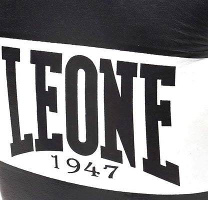 LEONE 1947, Shock Boxing Gloves, Unisex Adult, Black, 10 OZ, GN047