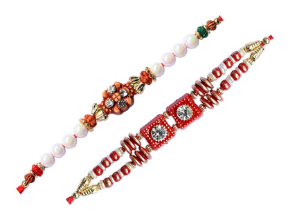 Purpledip Bhai Dooj Rakhi Hamper: Marble Roli Chawal Holder Kumkum Box Shaped Like Kalash