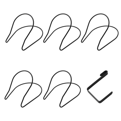 UNGFEI 10 Pack Hat Rack Hanger - Wall & Door Hats Holder with Hanging Hooks, for Baseball Caps, Scarves, Towels torage Solution