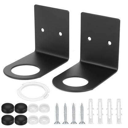 2 Pcs Soap Bottle Dispenser Holders, 2 Sizes Wall Mounted Soap Pump Bottles Stands