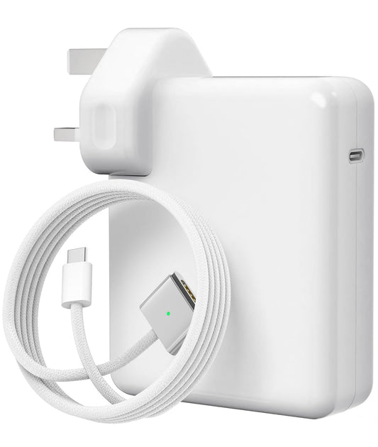 140W C to Magnetic 3 Charger, Compatible with MacBook Air 13, 15 Inch/Mac Book Pro 14, 16 Inch, M1/M2/M3/M4 from 2021/2022/2023/2024/2025 Models,