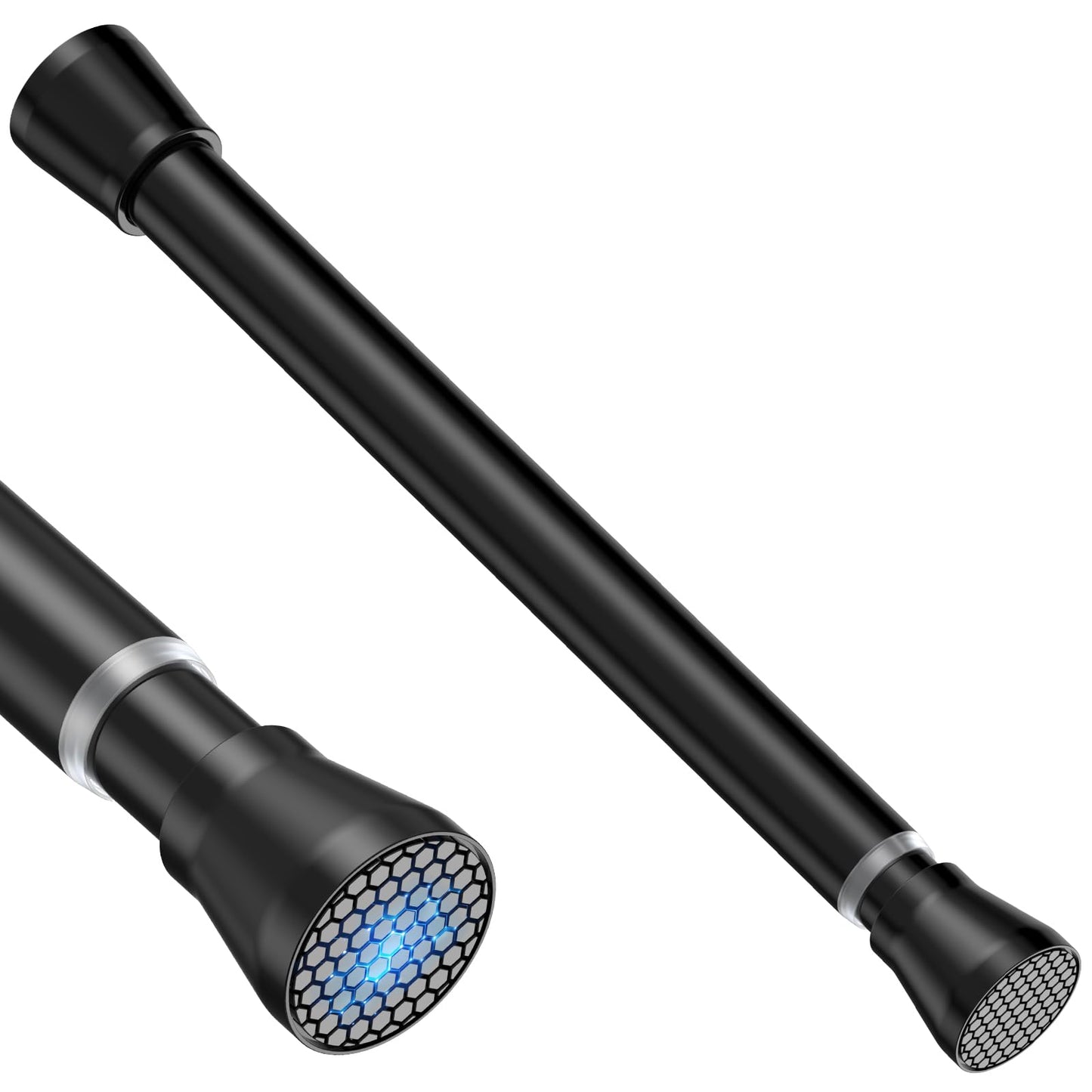 Zipglo Tension Rod 41-67 cm Extension Pole 1pcs, Telescopic Curtain Pole Curtain Poles No Drilling Curtain Poles No Drilling Adjustable Curtain Pole