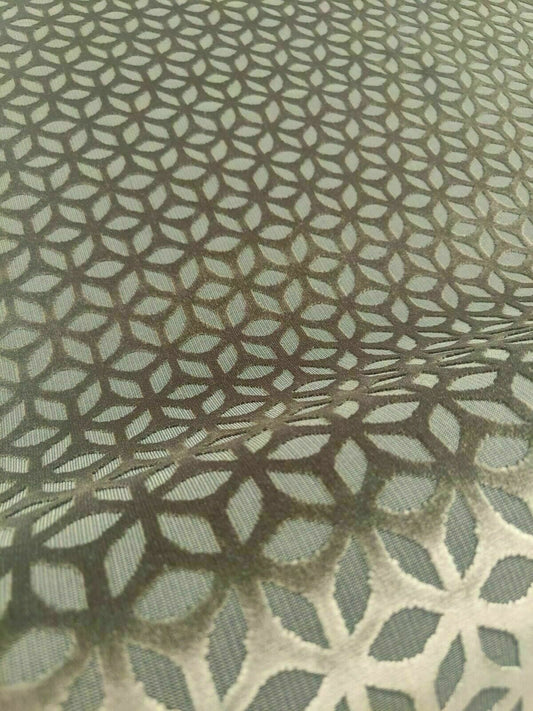 Panaz Merletto Slate Upholstery Fabric 1.4 Metres