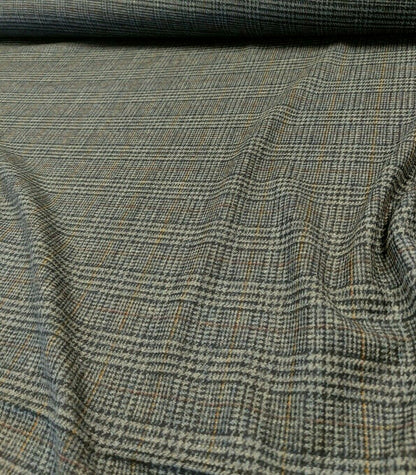 Art Of The Loom 100% Wool Check/Plaid Spotted Upholstery Fabrics