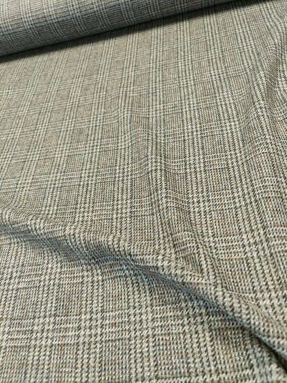 Art Of The Loom 100% Wool Check/Plaid Spotted Upholstery Fabrics