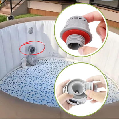 VOANZO Swimming Pool Top Debris Screen P05346 Bathtub Chlorine Dispenser Compatible Replacement Net For Inflatable Portable Hot Tubs