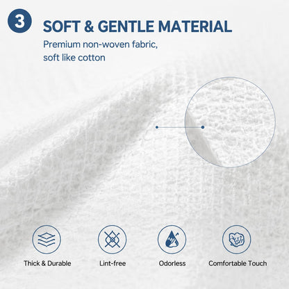ERHAOG Disposable Bath Towels, 6 Pcs Large Travel Bath Towel 55 * 28 Inches, Travel Essentials Compressed Towel
