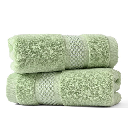 sense gnosis Grey Hand Towel Set of 2 Soft Absorbent Face Towels 100% Cotton Decorative Hand Towels for Bathroom Shower 13 X 29 Inch