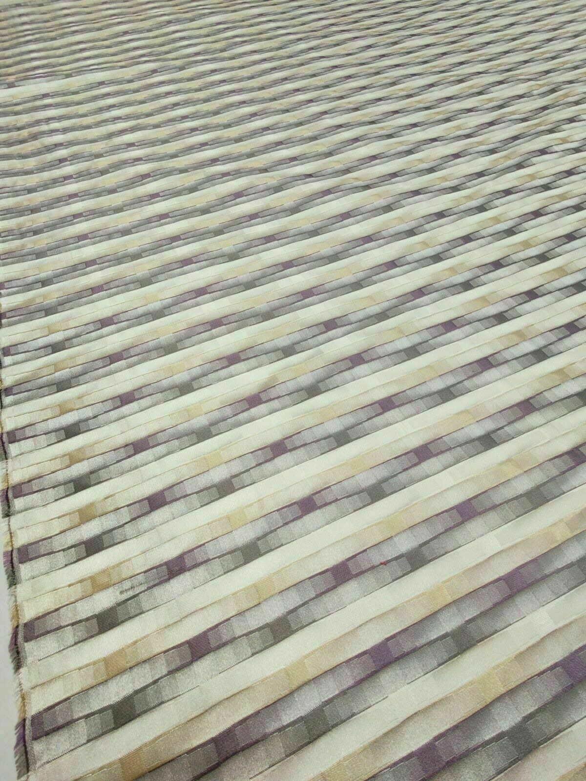 Harlequin Element Mauve/Slate Curtain Fabric By The Metre