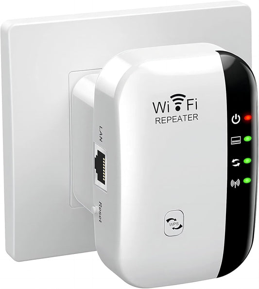 2026 Newest WiFi Extender, WiFi Booster, WiFi Repeater, Covers Up to 4950 Sq.ft and 50 Devices, Internet Booster - with Ethernet Port, Quick Setup,