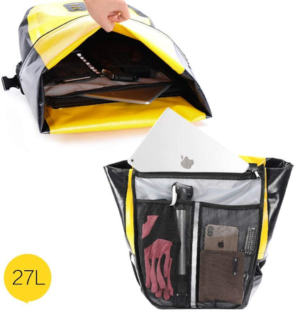 Rhinowalk Bike Bag Waterproof Bike Pannier Bag 27L,(for Bicycle Cargo Rack Saddle Bag Shoulder Bag Laptop Pannier Rack Bicycle Bag Professional