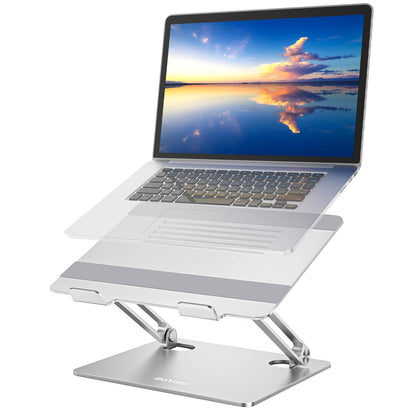 BoYata Laptop Stand, Multi-Angle Adjustable Laptop Riser with Heat-Vent