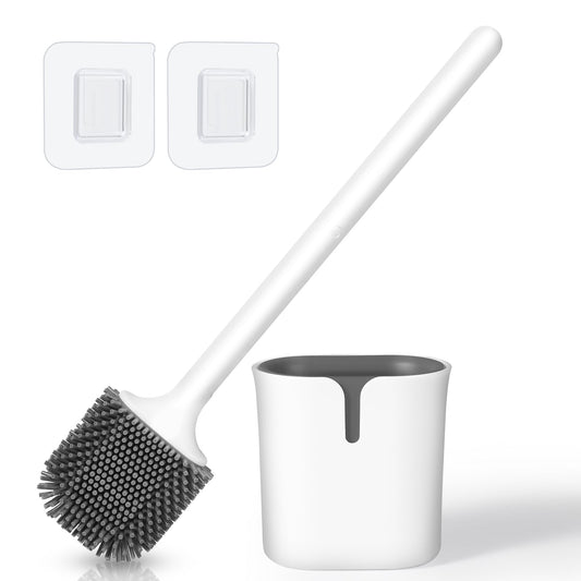 Blendura Silicone Toilet Brush, Gray, 20x10x4cm