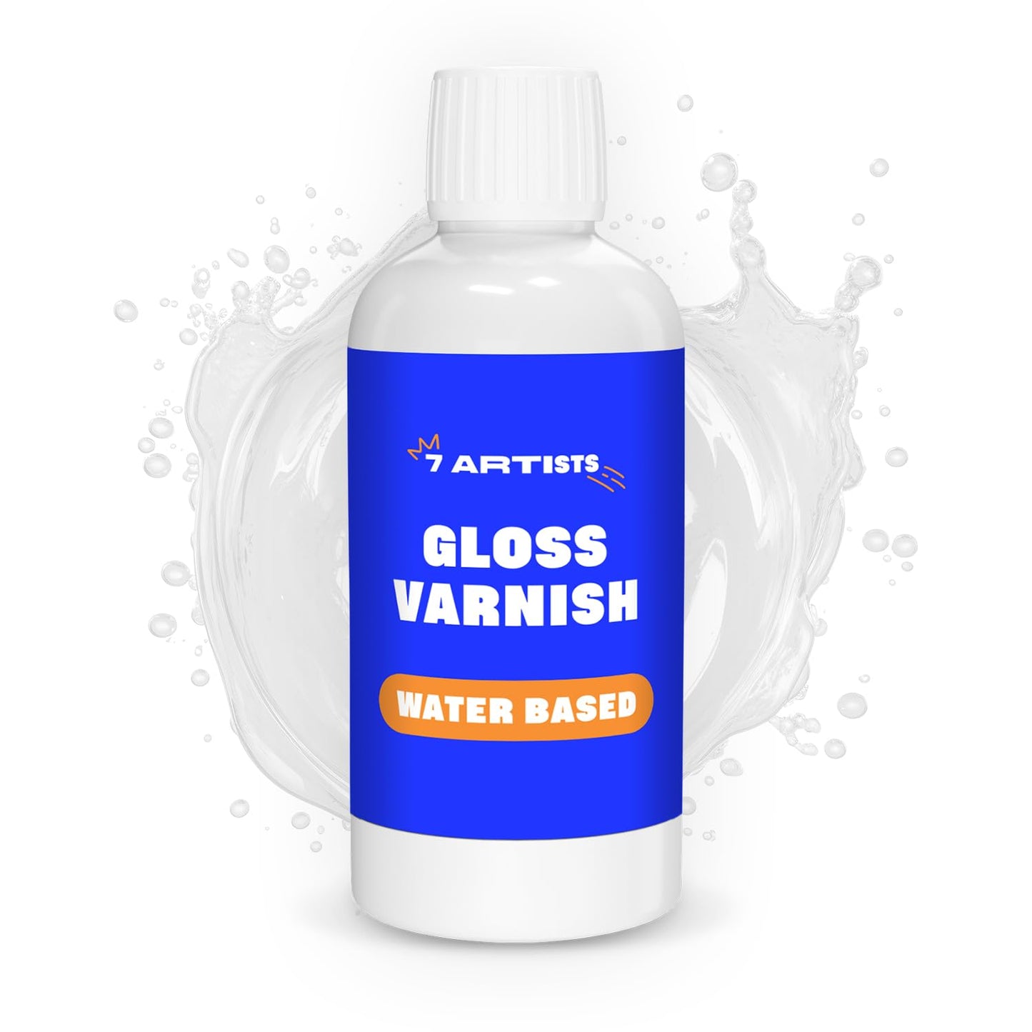 Acrylic Varnish Gloss 250 ml ? Varnish for Acrylic Painting & Craft | Fast Drying Transparent Sealer for Acryl Painting | Water Based Clear Lacquer