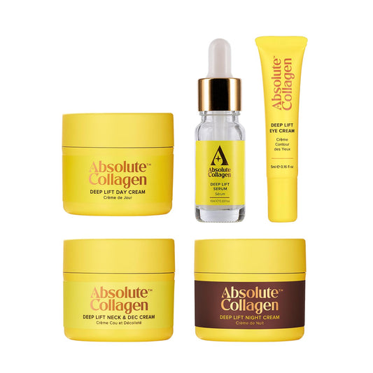 Absolute Collagen - Mighty Minis Travel Skincare Set ? Complete Deep Lift Anti-Ageing Collection for Youthful, Radiant Skin On-the-Go