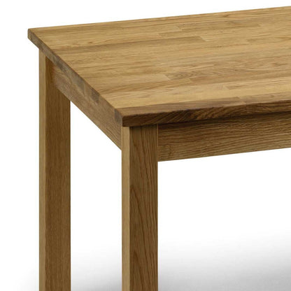 Julian Bowen Coxmoor Coffee Table, Solid Oak - H48 x W120 x D60cm