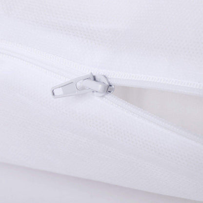 Incontinence Mattress Protector Fully Enclosed Zipped 6 Sided Protection 100% Waterproof Wipe Clean Anti Bed Bug Anti Bacterial (Double)