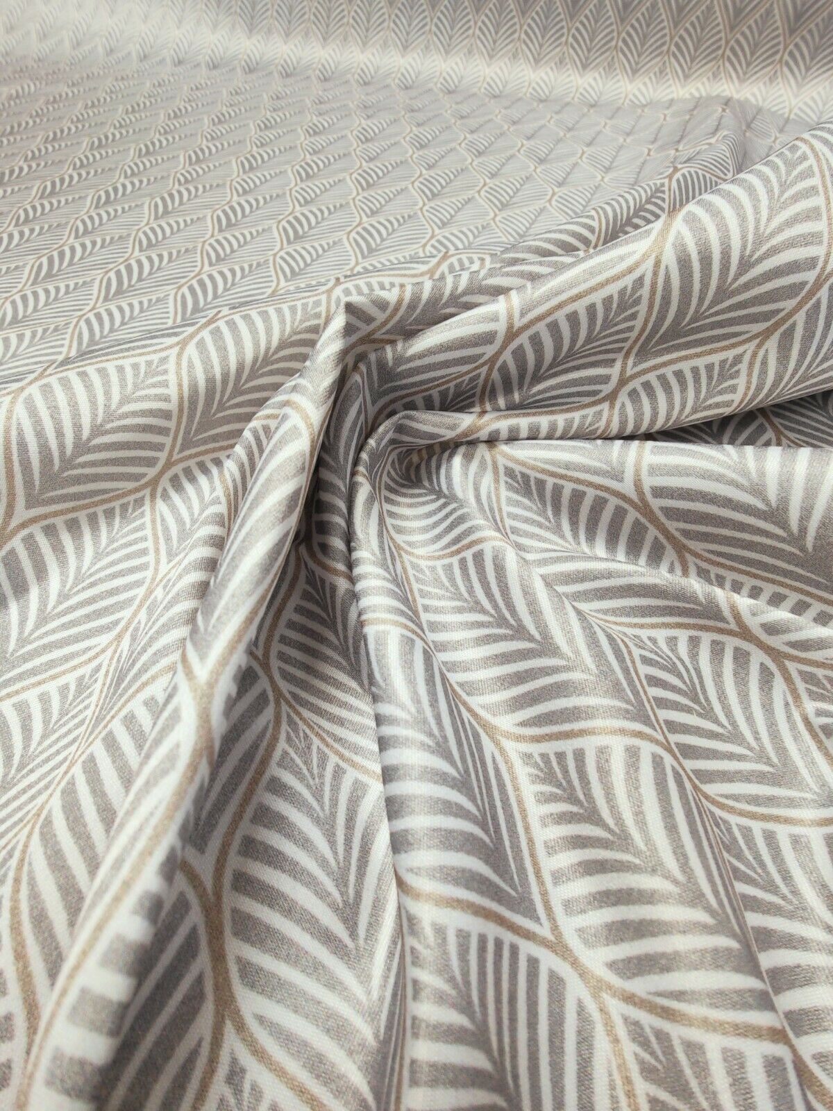 iLiv Lerato Dove Satin Curtain Upholstery Fabric Per Metre